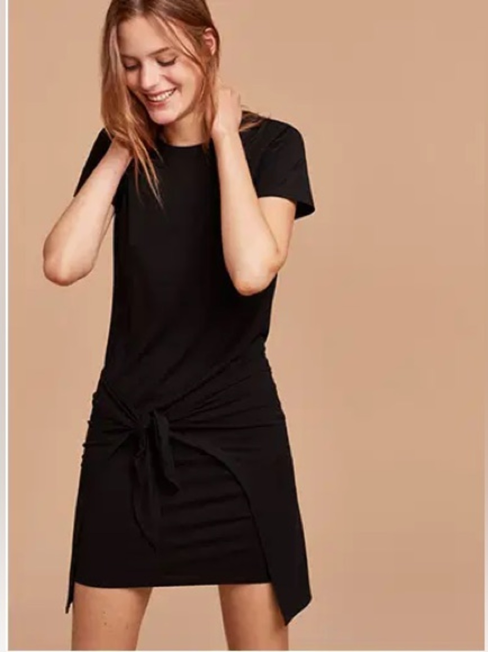Aritzia Wilfred Free Bair black dress size S